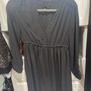H&M Black Long Sleeve Dress